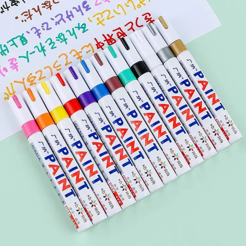 Waterproof Paint Markers – Vibrant, Durable, and Versatile - Vivareflex Online