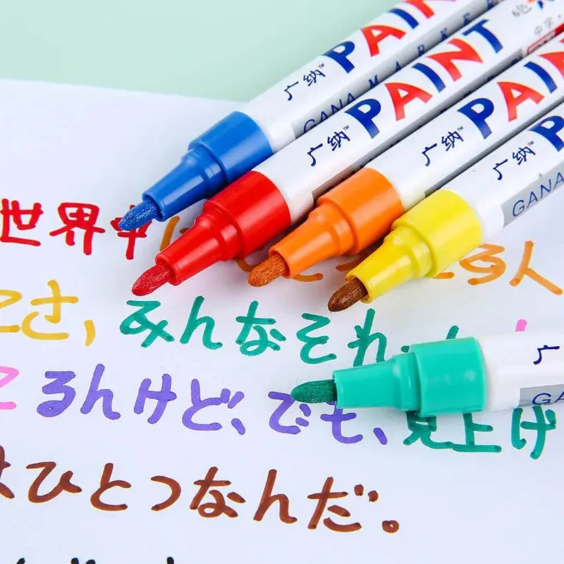 Waterproof Paint Markers – Vibrant, Durable, and Versatile - Vivareflex Online