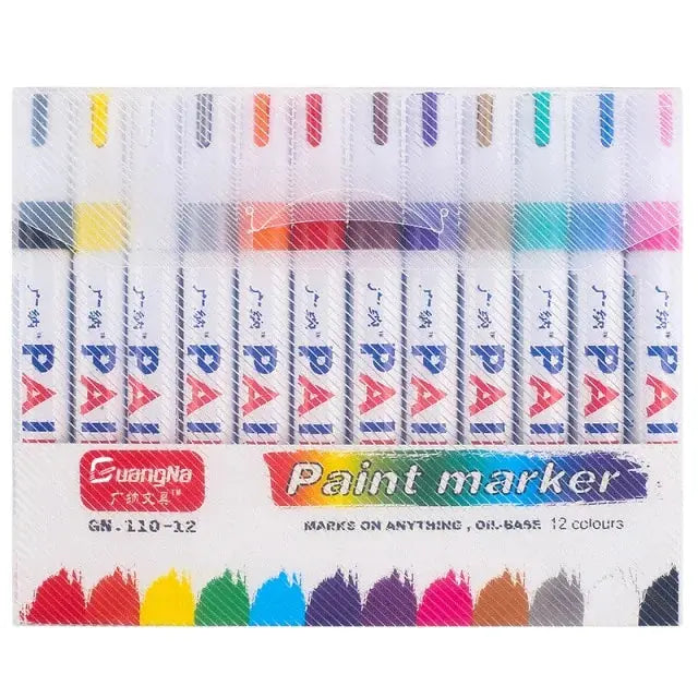 Waterproof Paint Markers – Vibrant, Durable, and Versatile - Vivareflex Online