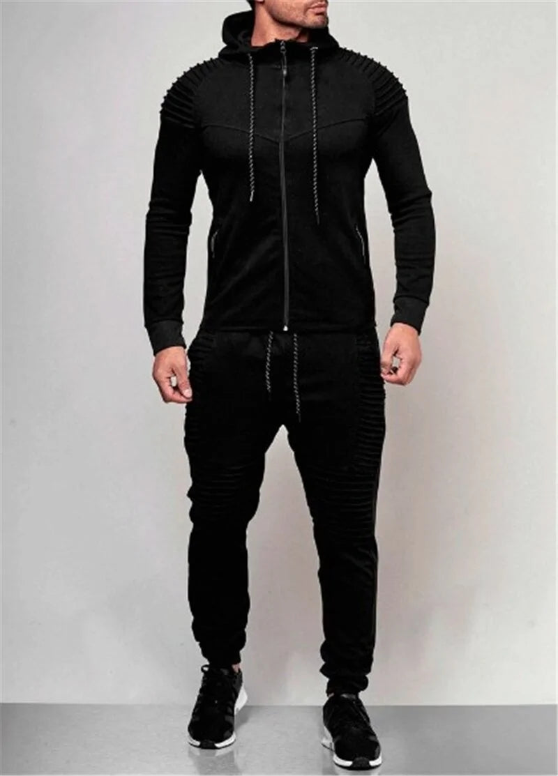 2 Pieces Autumn Running Tracksuit Men Vivareflex Online