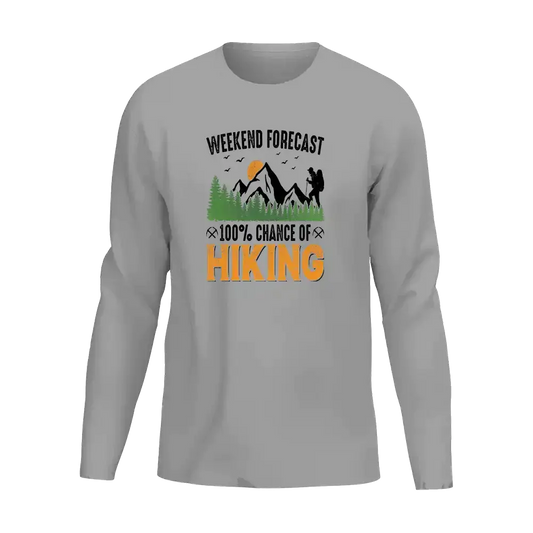 Weekend Forecast 100% Hiking Men Long Sleeve Shirt Vivareflex Online