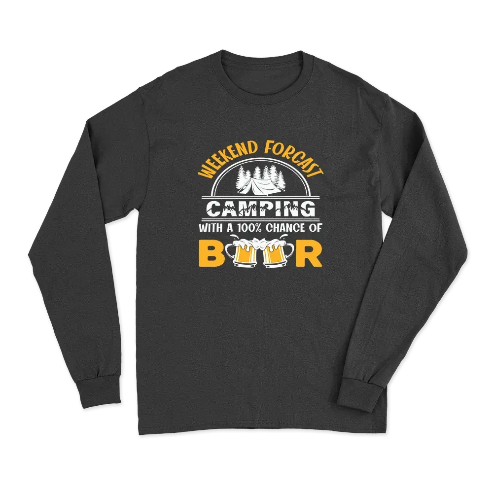 Weekend Forecast Men Long Sleeve T-Shirt Vivareflex Online