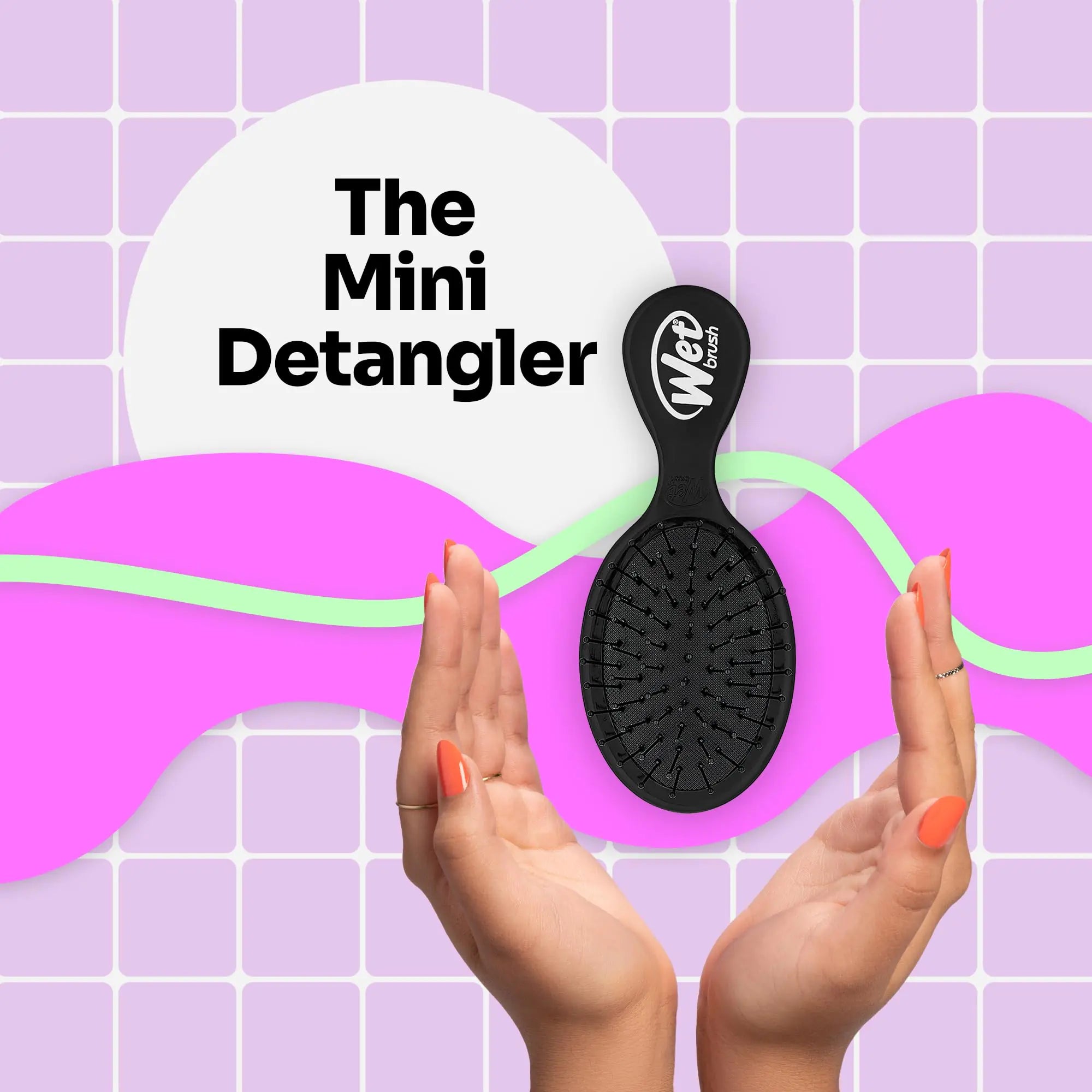 Wet Mini Detangler Brush Wet_Vivareflex_Online