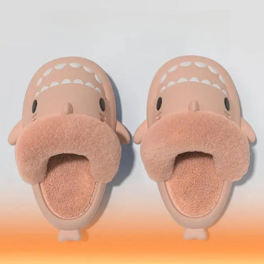 Winter Plush Shark Slippers Men Vivareflex Online