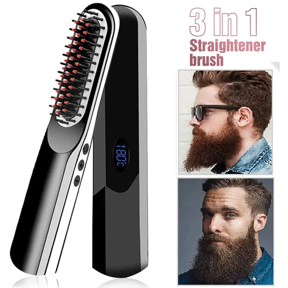 Wireless Men Quick Beard Straightener Vivareflex Online
