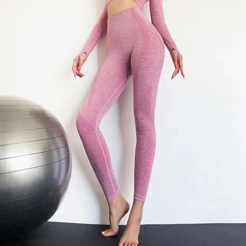 Women Black Seamless Leggings Tummy Control Vivareflex Online
