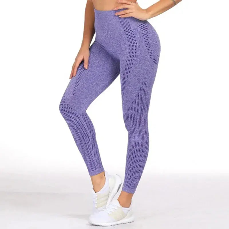 Women Black Seamless Leggings Tummy Control Vivareflex Online