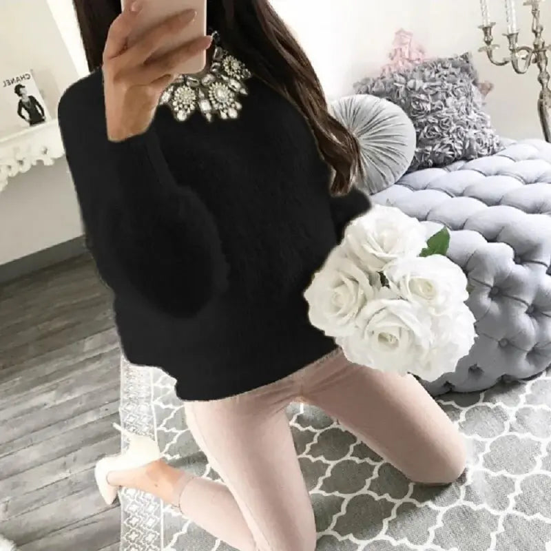 Women Fleece Warm Autumn Winter Sweater Vivareflex Online
