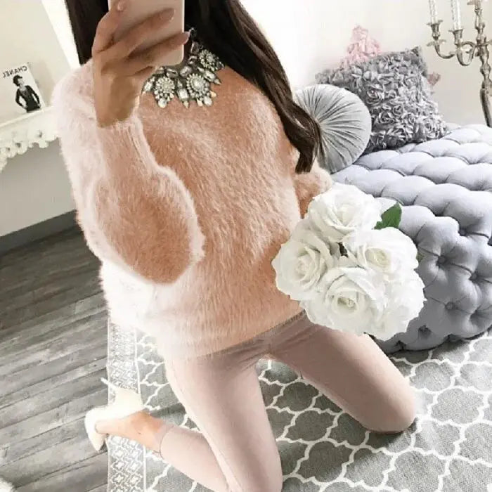 Women Fleece Warm Autumn Winter Sweater Vivareflex Online