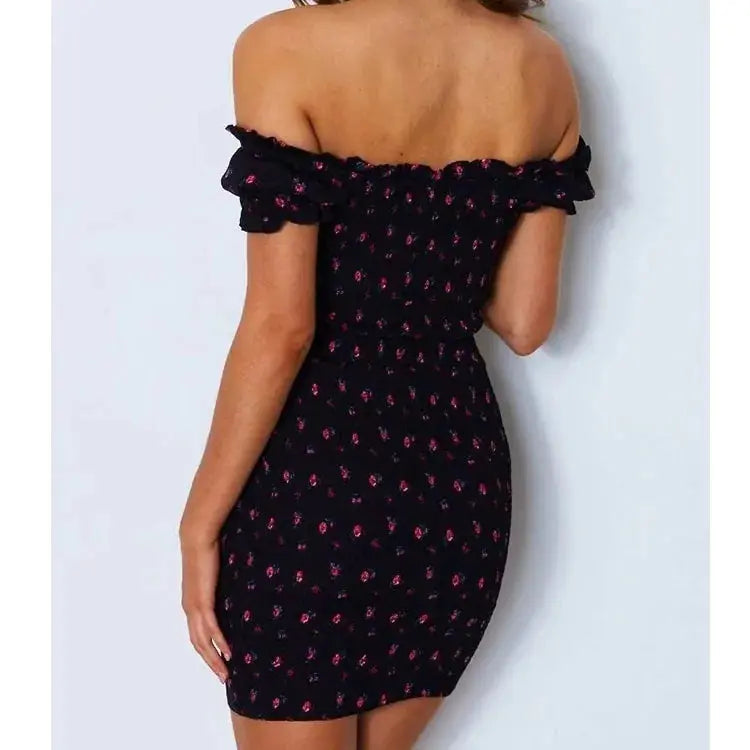Women Floral Wrap Off Shoulder Dress Vivareflex Online