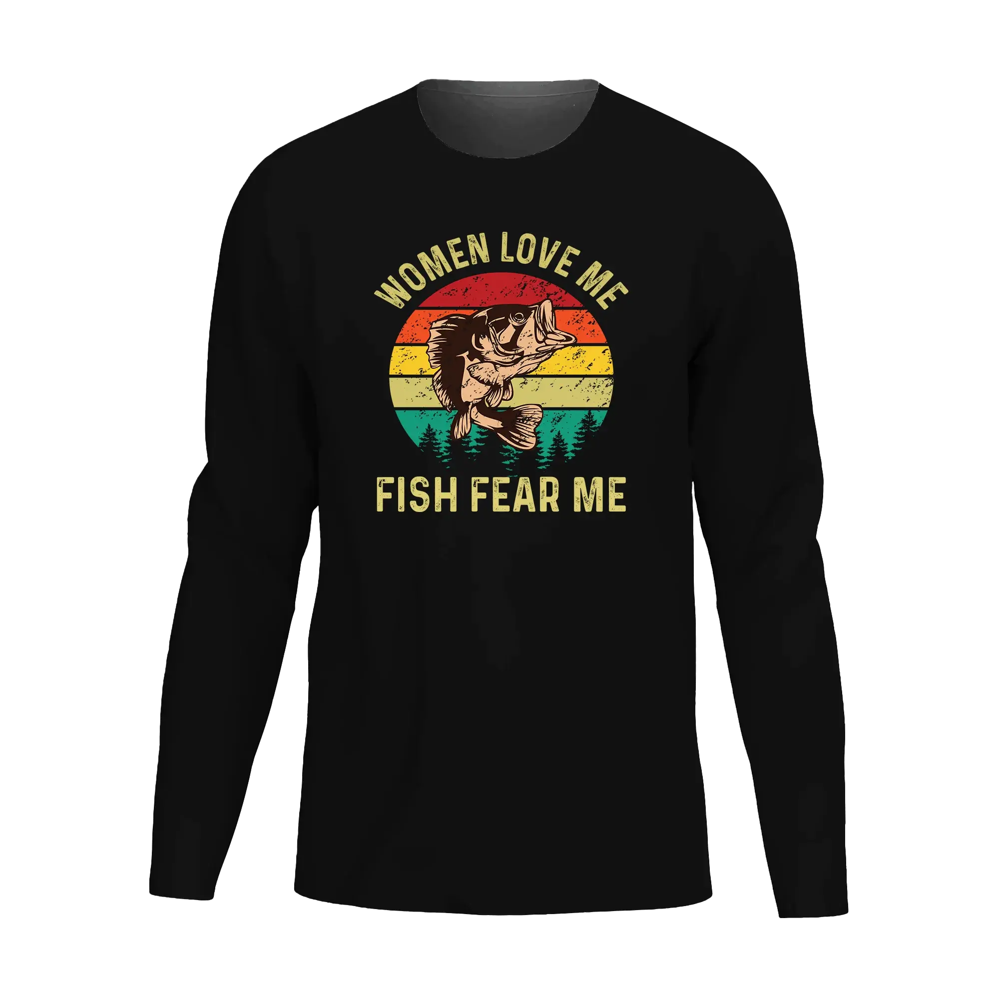 Women Love Me Fish Hate Me Men Long Sleeve Shirt Vivareflex Online