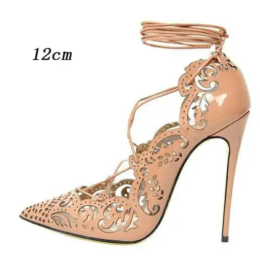 Women Roman Gladiator  See Through  Shoes Vivareflex Online