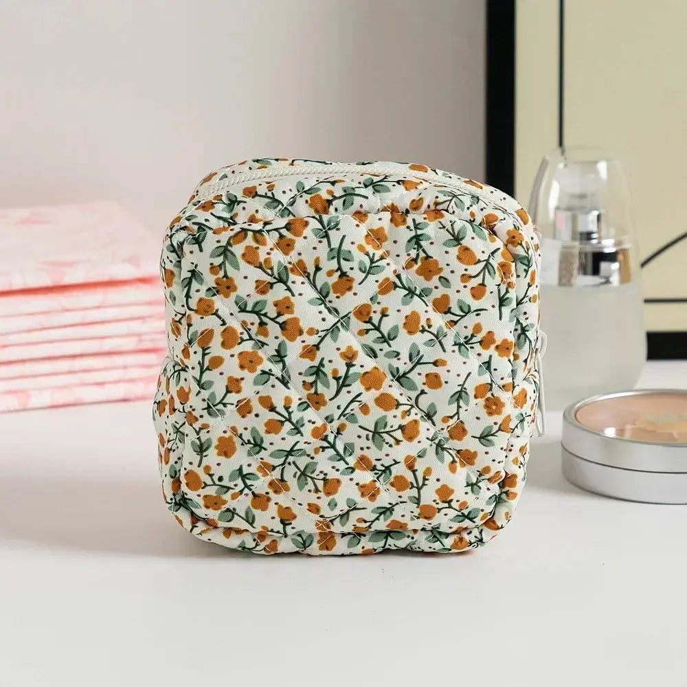 Women Sanitary Napkin Storage Bag Portable Cotton Pad Pouch Cosmetic Bags Girls Travel Makeup Bag Tampon Holder Organizer Ultimate Bag Store