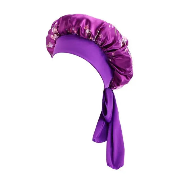 Women Satin Round Cap Sleep Hat Vivareflex Online