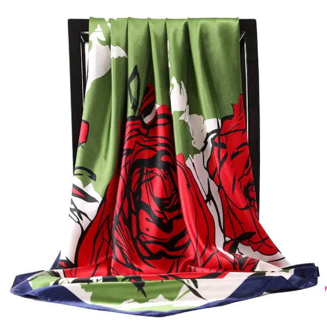 Stylish and Comfortable all-season Women's Silk Scarf_Vivareflex_Online