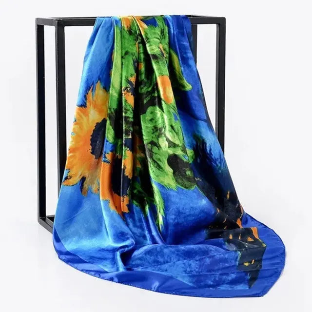 Stylish Comfortable all-season Women's Silk Scarf_Vivareflex_Online