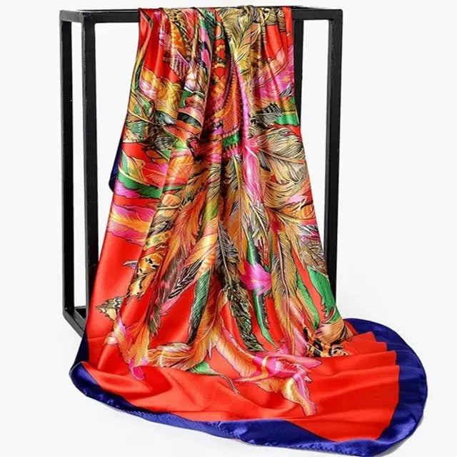 Stylish Comfortable all-season Women Silk Scarf_Vivareflex_Online