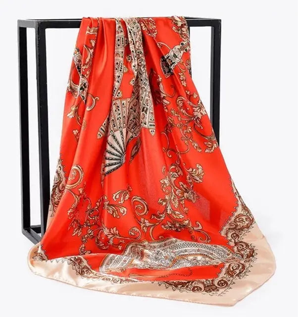 Stylish Comfortable high quality silk Women Scarf_Vivareflex_Online