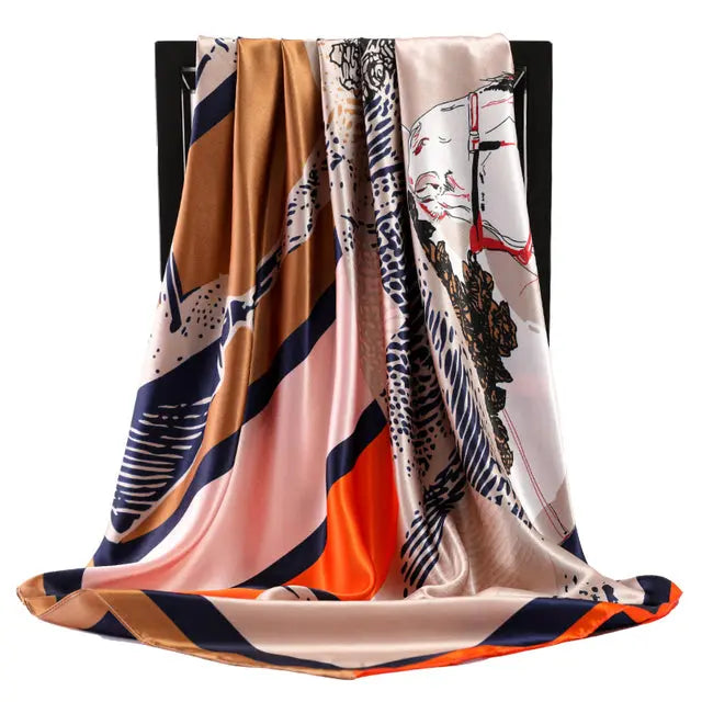 Perfect for Dressing Up Women Scarf high quality silk _Vivareflex_Online