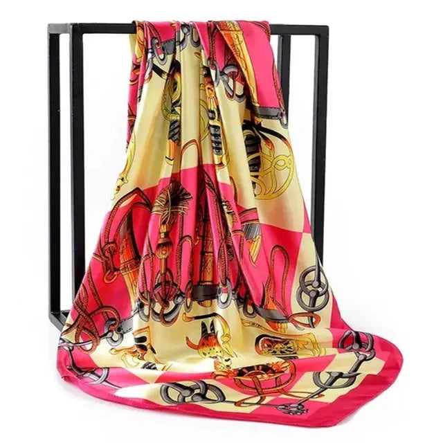 Fashionable Women Silk Scarf_Vivareflex_Online