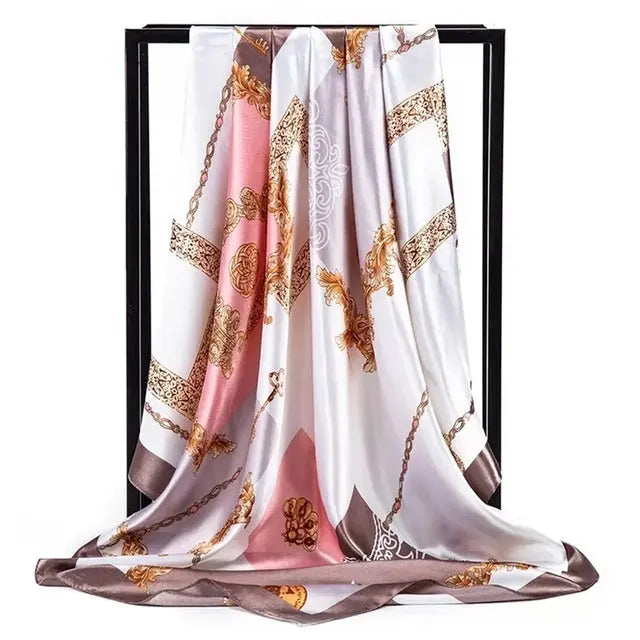 Fashionable Women's Silk Scarf high quality silk versatile size_Vivareflex_Online