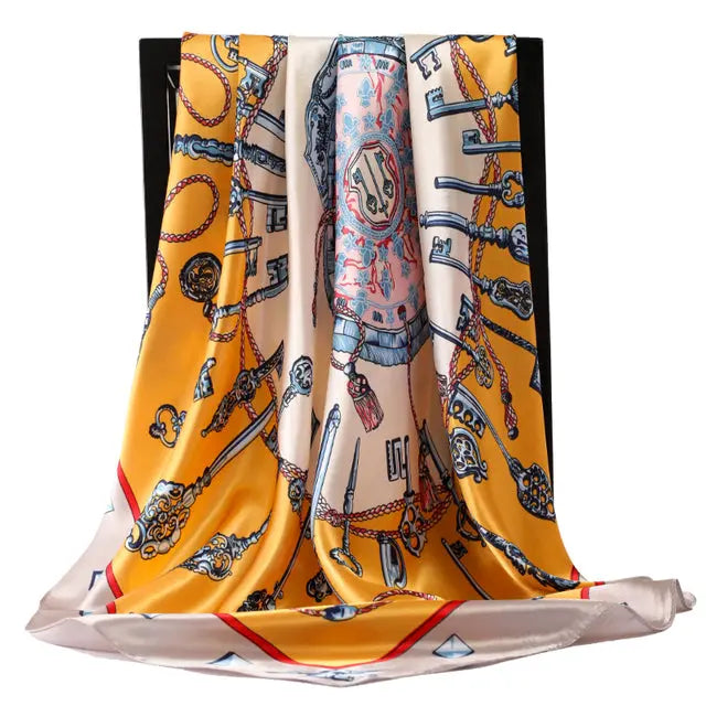 Fashionable Women Silk Scarf high quality silk versatile size_Vivareflex_Online