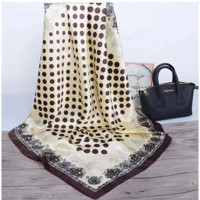 Fashionable Women Silk Scarf high quality versatile size_Vivareflex_Online