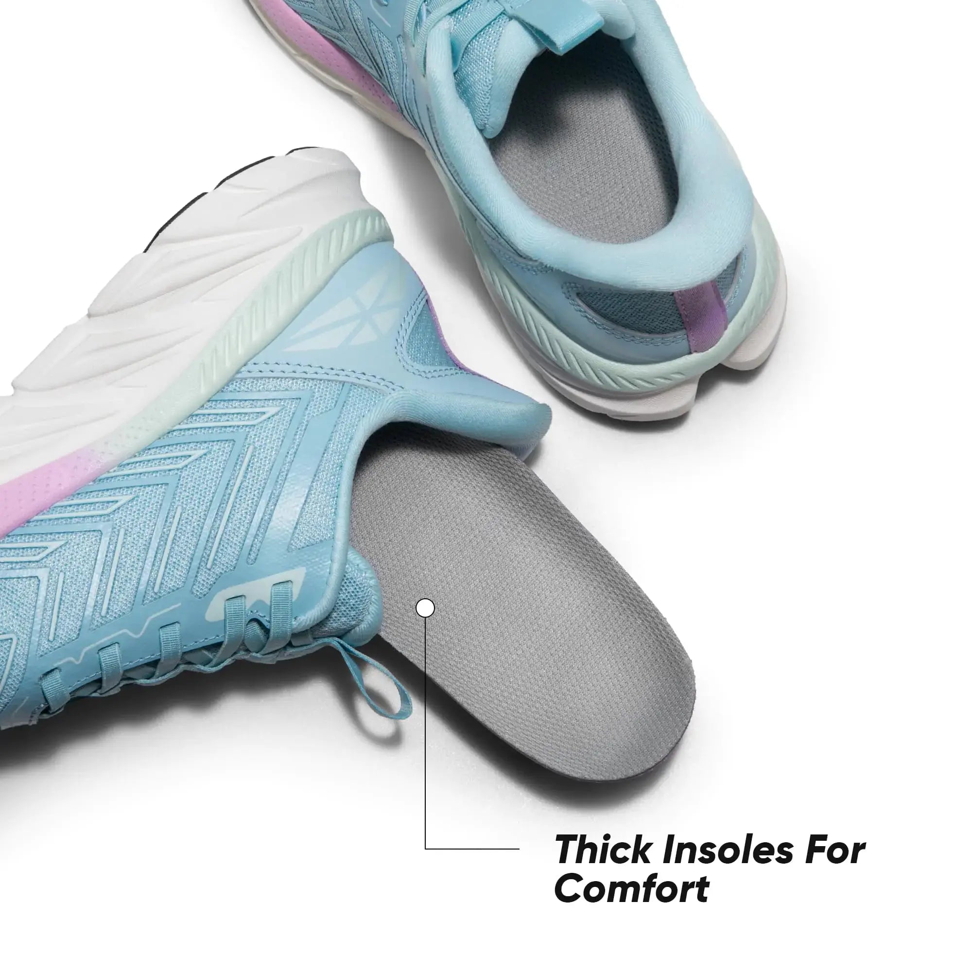 Women's Slip On Walking Shoes Running Active Cushion Comfortable Non Slip Sneakers | Vivareflex Online