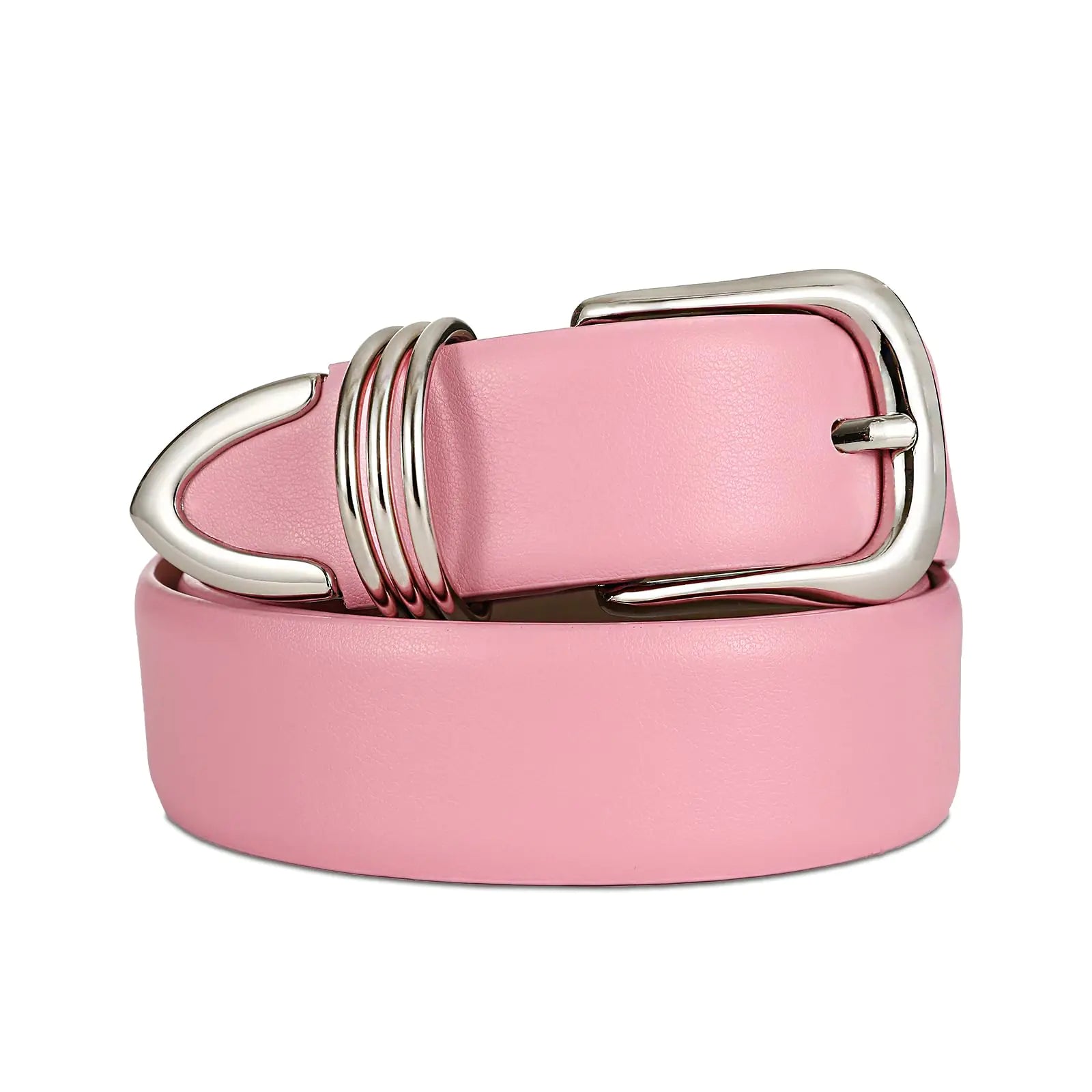 Women's Leather Belts with Gold Buckle_Vivareflex Online