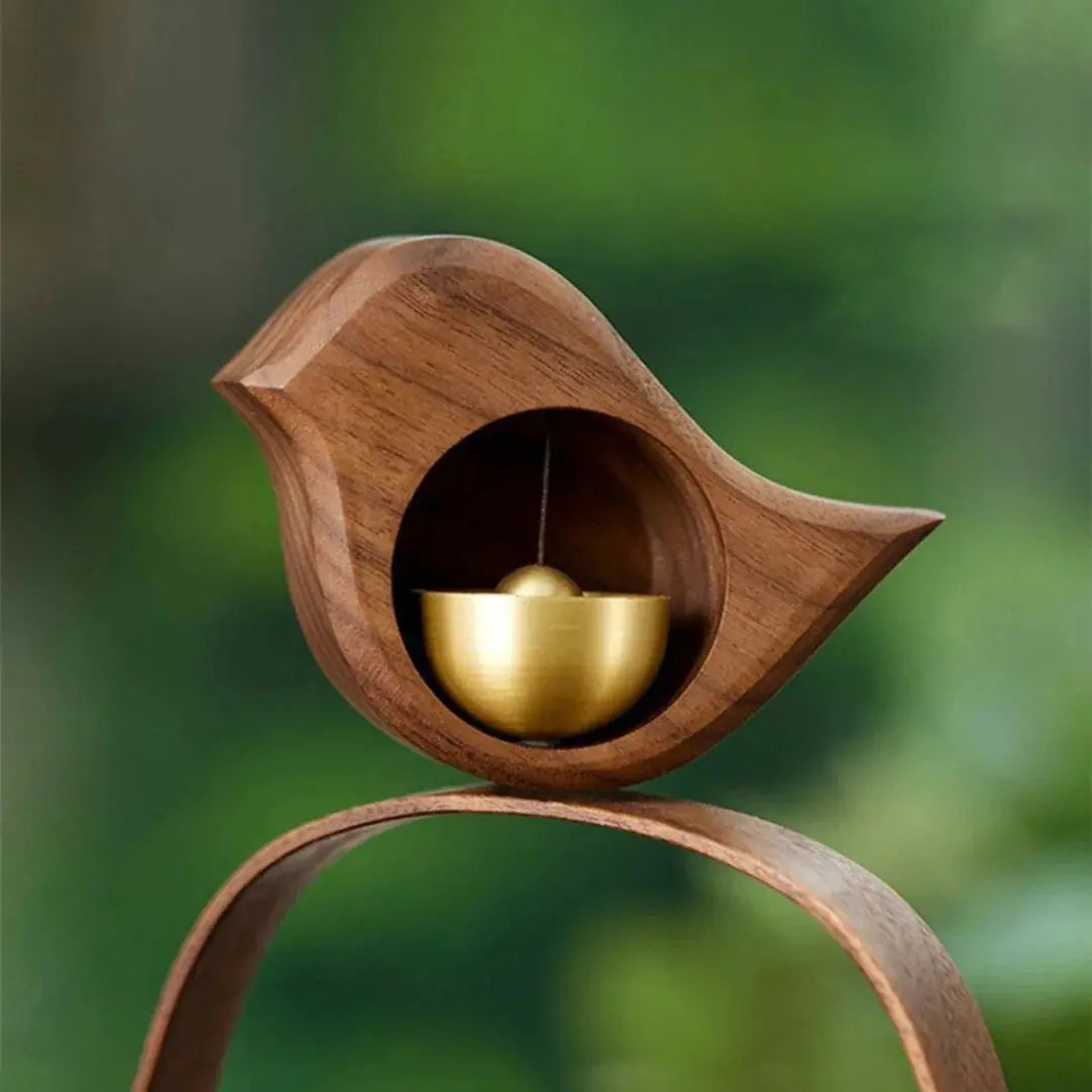Wood Hanging Wind Chimes Doorbell - Vivareflex Online