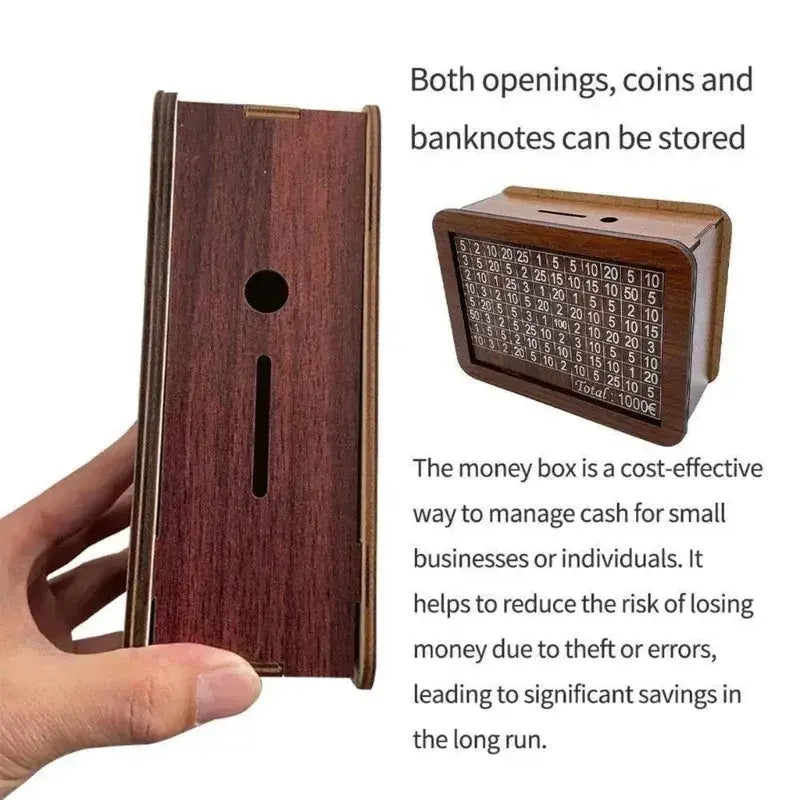 Wooden Money Box Vivareflex Online