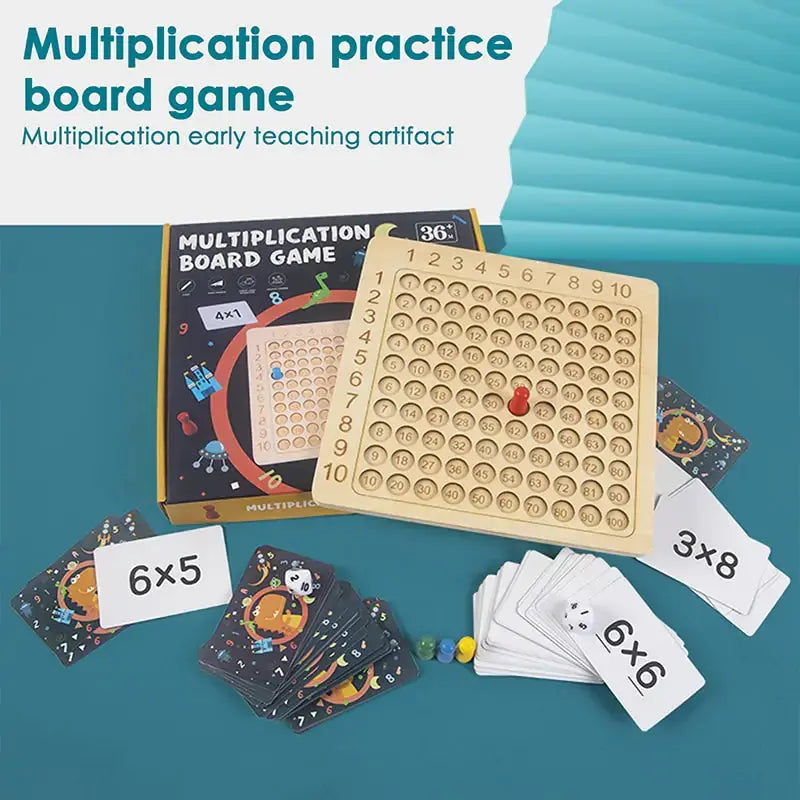 Wooden Montessori Math Board - Vivareflex Online