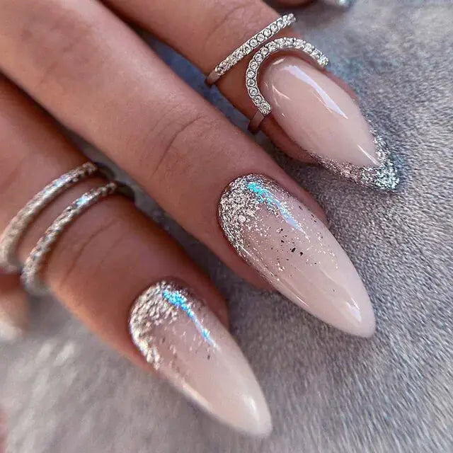 Faux ongles avec pointes détachables pour manucure