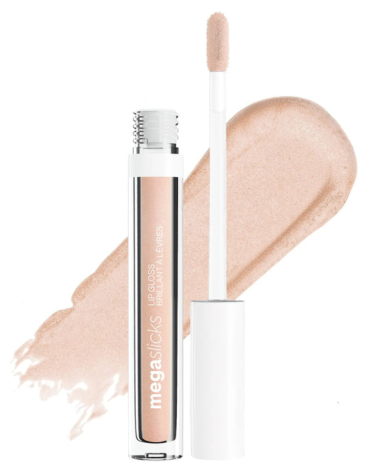 Wet n Wild MegaSlicks Lip Gloss - TuTu Sweet | Ultra-Glossy & Hydrating - Vivareflex Online