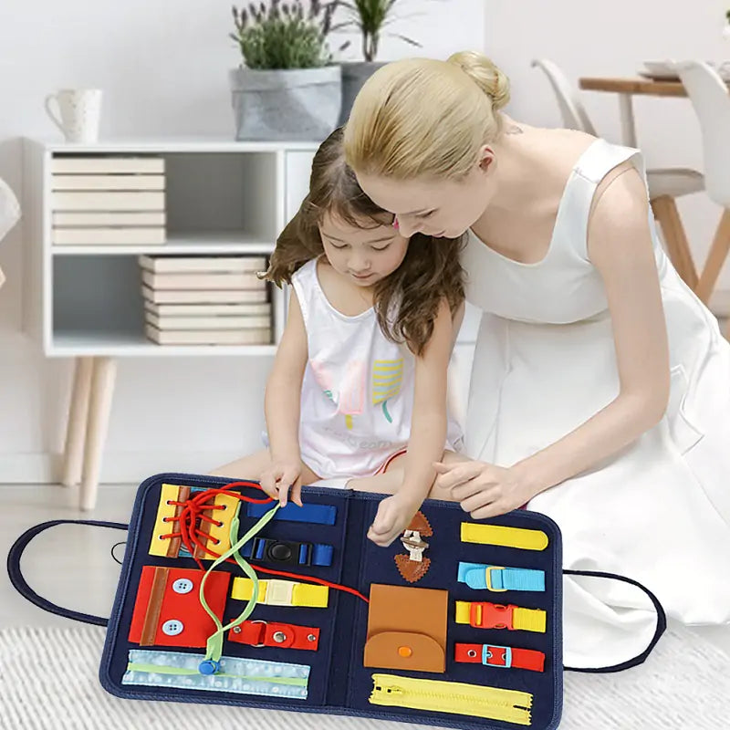 Ensemble de jouets Busy Board