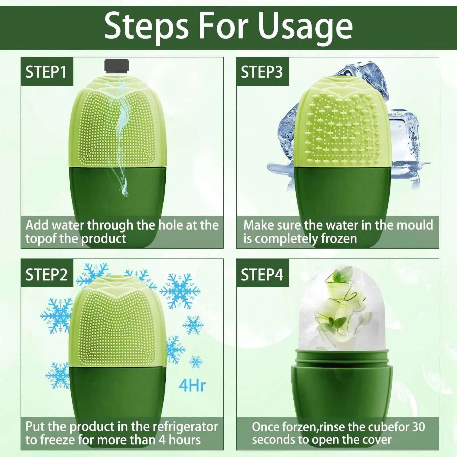 XHJRI Ice Face Roller Massager - Vivareflex Online