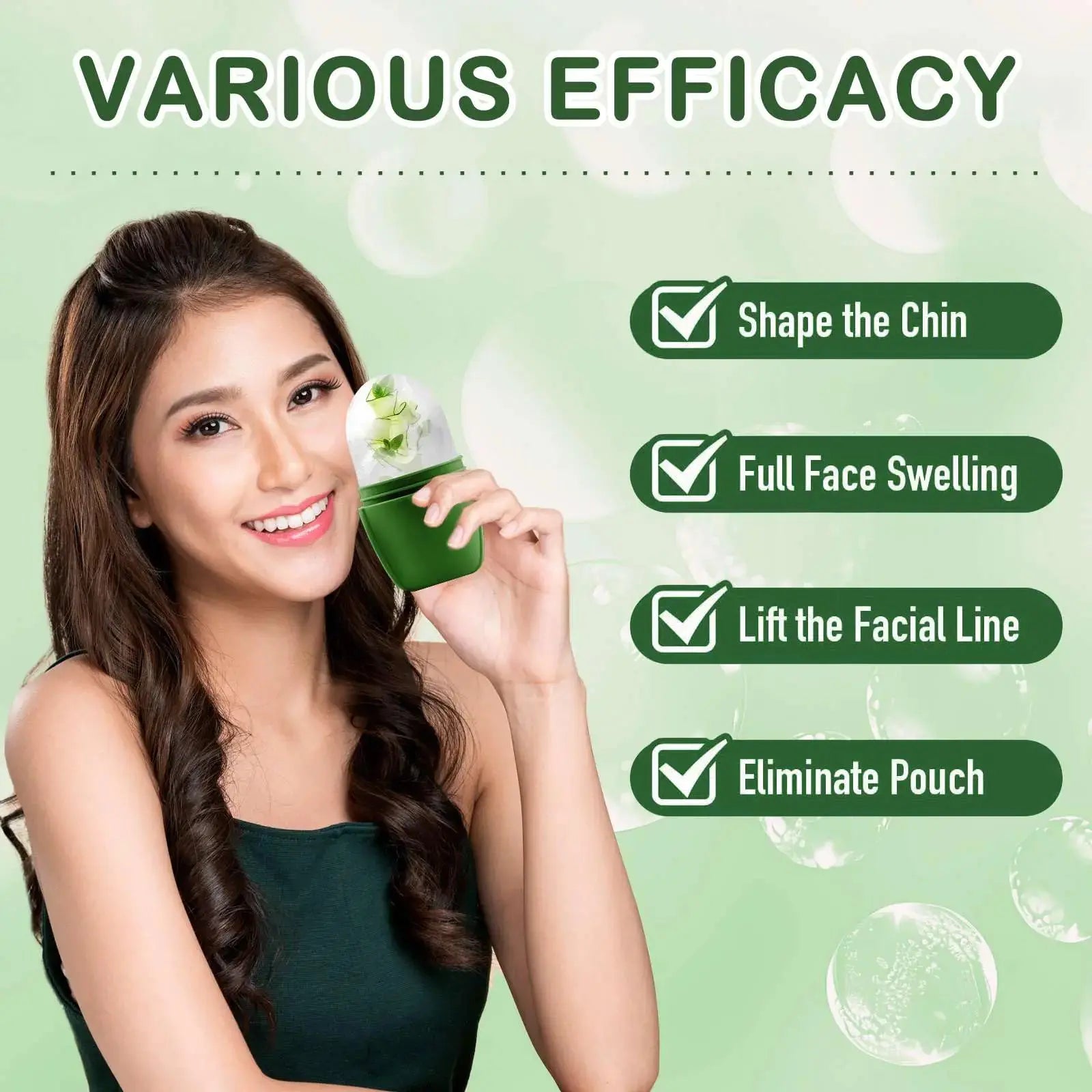 XHJRI Ice Face Roller Massager - Vivareflex Online