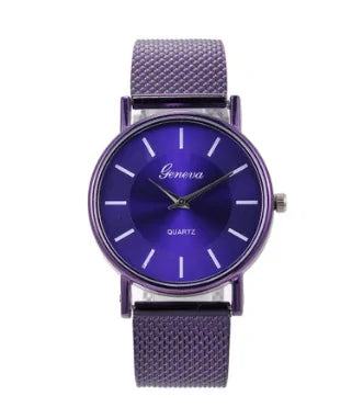 Mesh Belt Quartz Wristwatches for Women and Men Vivareflex Online