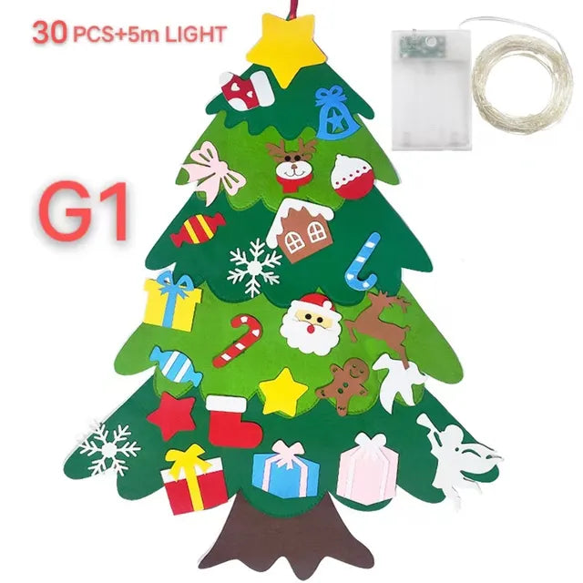 DIY Felt Christmas Tree Kit - Vivareflex Online