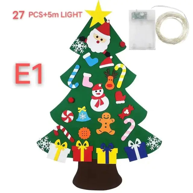 DIY Felt Christmas Tree Kit - Vivareflex Online