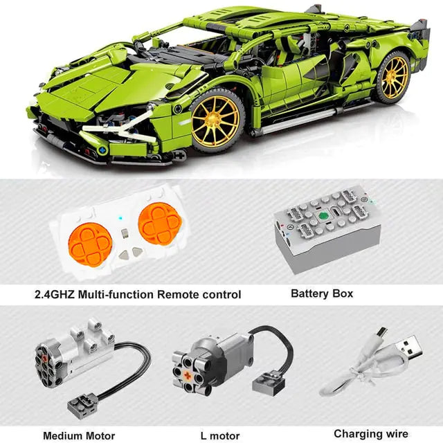 Sports Car Building Blocks - Vivareflex Online