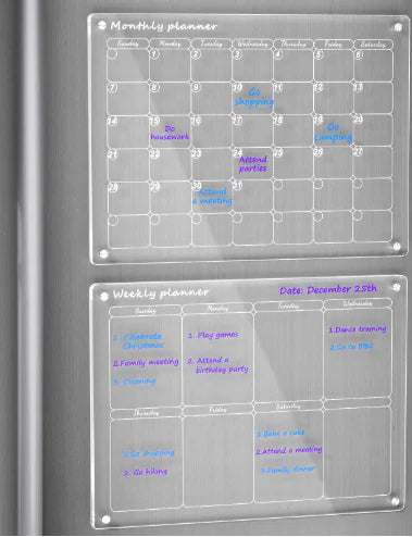 Acrylic Magnetic Calendar - Vivareflex Online