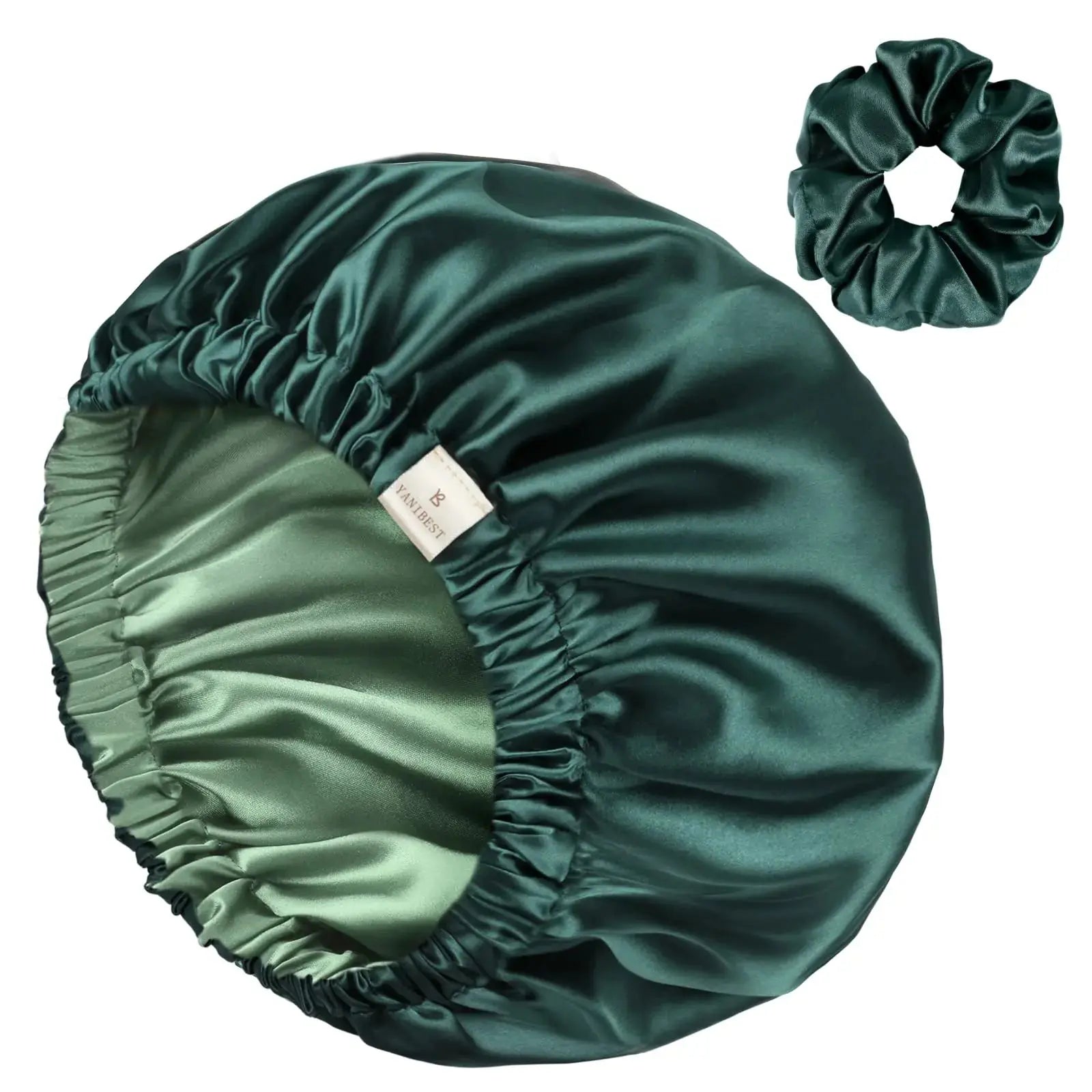 YANIBEST Satin Bonnet Silk Bonnet Adjustable Hair Bonnet for Sleeping Hair Bonnets for Women Curly Natural Hair One Size Brown - Vivareflex Online