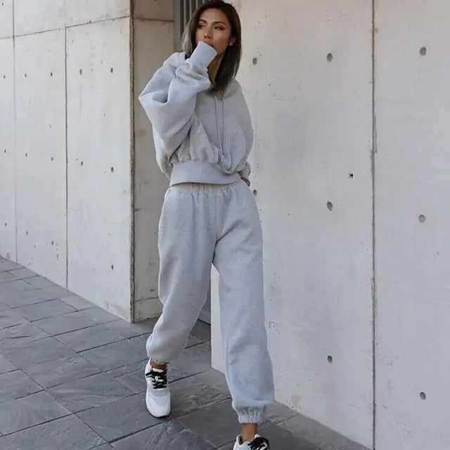 Women Warm Hoodie and Pants Set Vivareflex Online