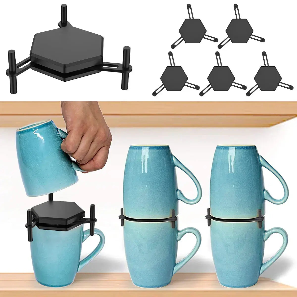 Soporte ajustable para taza de café