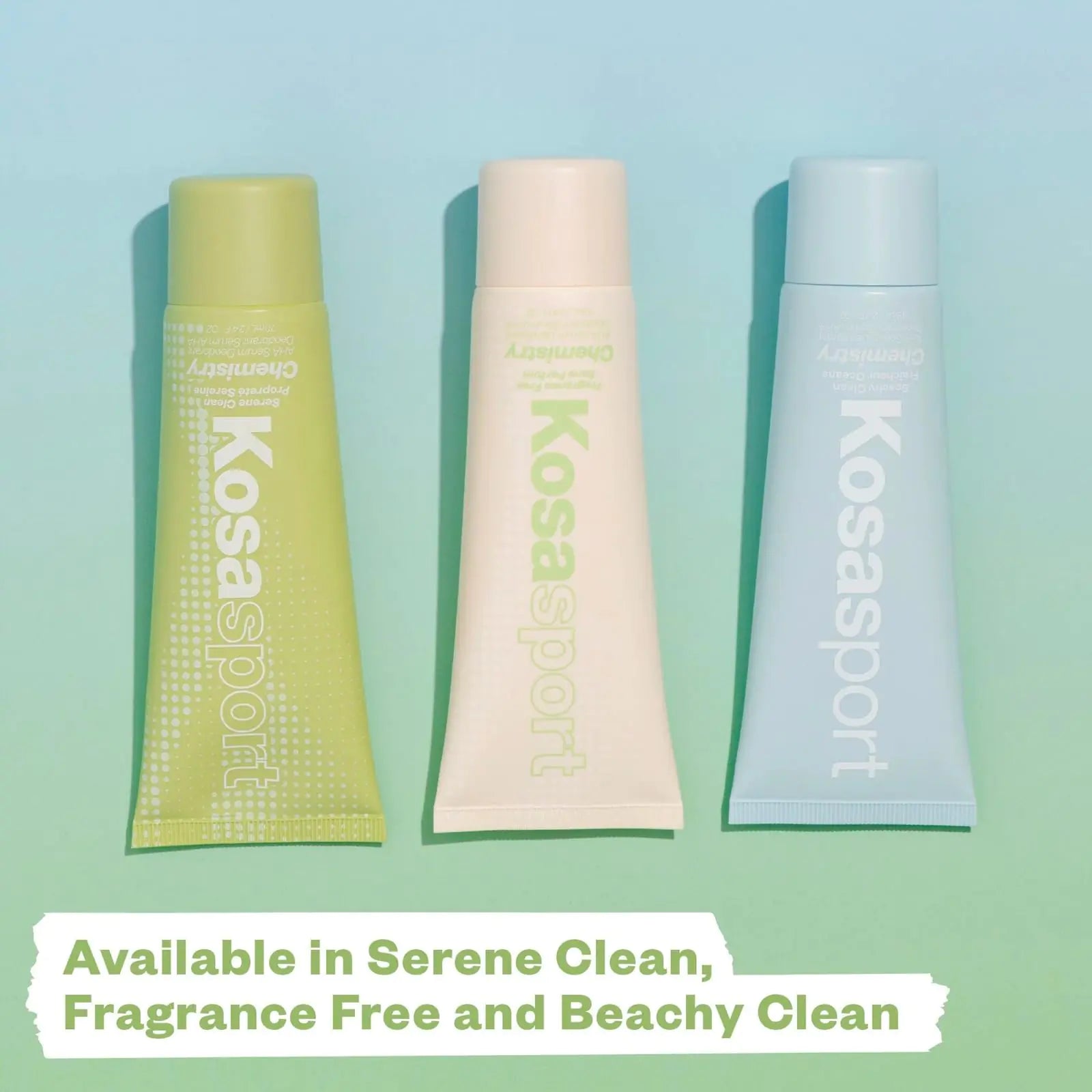 Kosas Chemistry Deodorant - Aluminium & Baking Soda Free + BO-Fighting AHA Serum