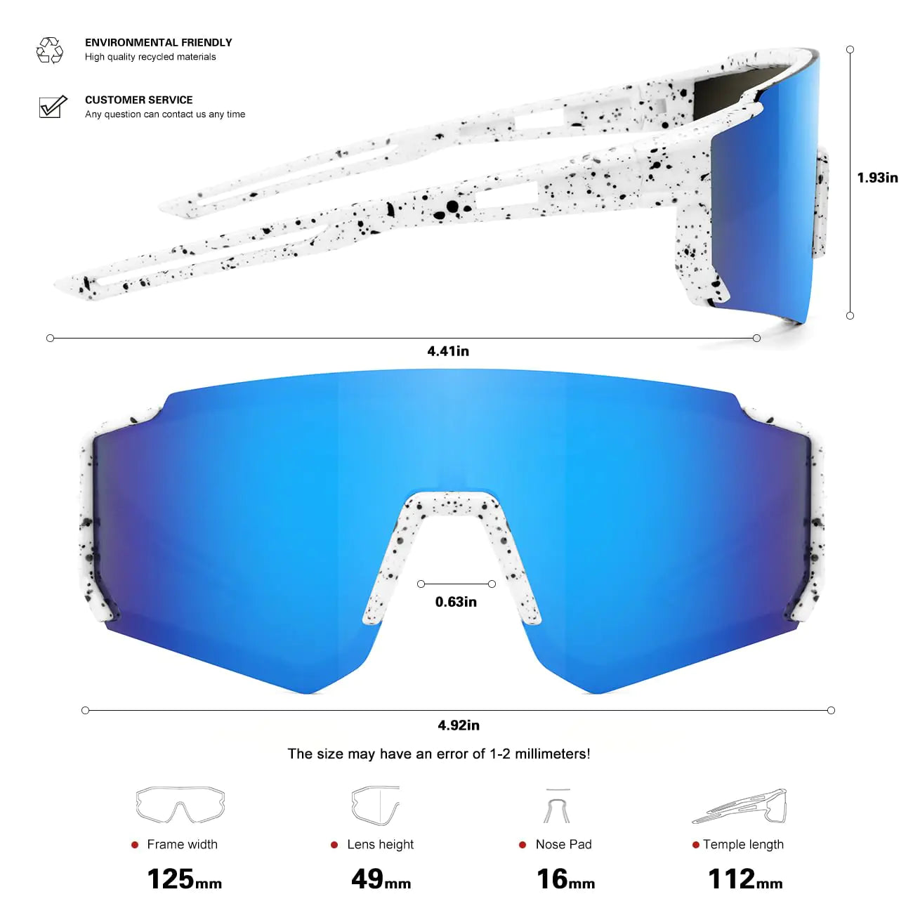 Youth Baseball Sunglasses Boys Girls Age 6-12_Vivareflex_Online