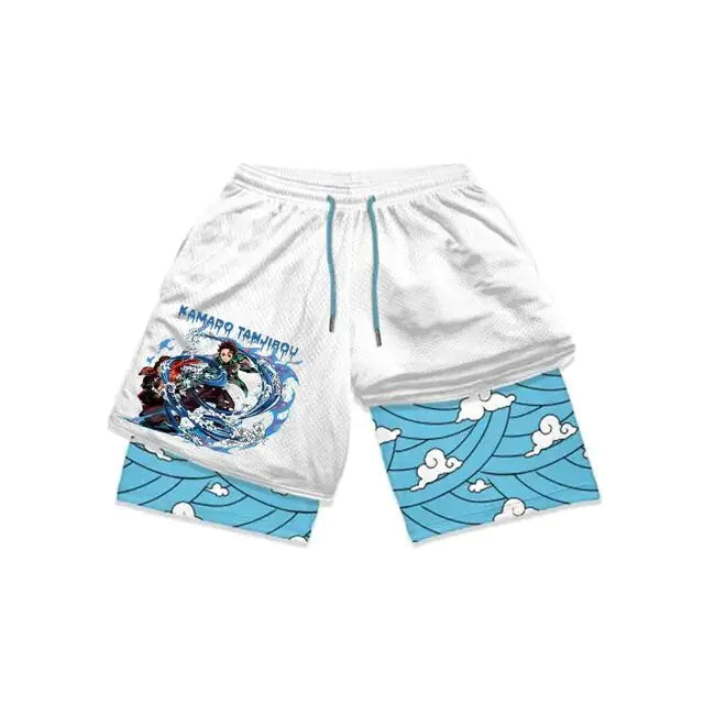 Anime Gym Shorts For Men Vivareflex Online