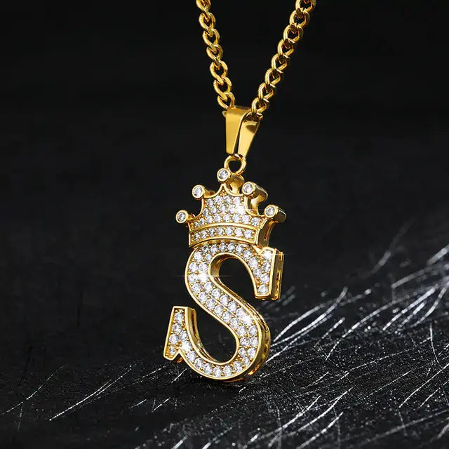 Zircon Necklace Personalized Pendant Casual or Formal_Vivareflex_Online