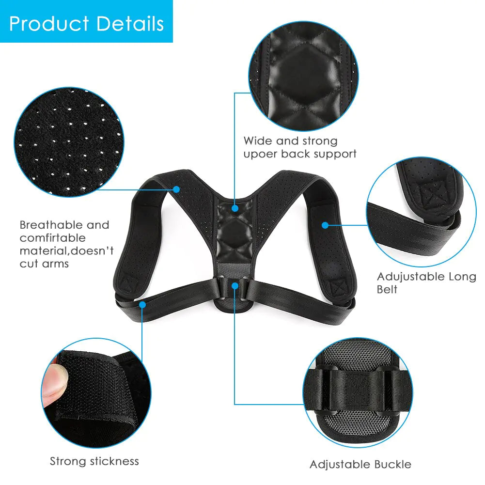 Adjustable Posture Corrector for Men and Women Vivareflex Online